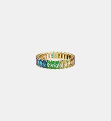 Bague Matrix, Doré à l’or 18 carats (750/1000) Swarovski