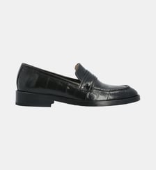 Mocassin benjamine - cuir imprimé façon animalier Colisée Paris