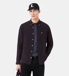 Chemise regular fit en lin Lacoste
