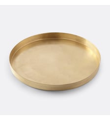 Plateau rond en métal acier, Solador La Redoute Interieurs