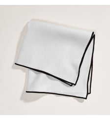 Serviette de table CARLINA  Lin lavé légèrement froissé Madura