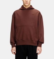 Sweat-shirt à capuche avec logo brodé Diesel