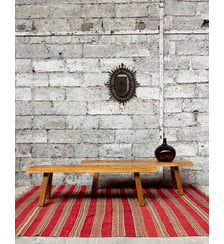 Paire de 2 bancs brutalistes Antoine N°476- Produit chiné Debongout