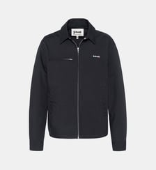 Blouson droit en nylon mélangé Schott