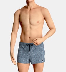 Short de bain court imprimé cornes d'abondance Impetus