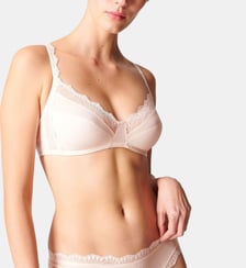 Soutien-gorge corbeille Candide sans armatures coton Simone Pérèle