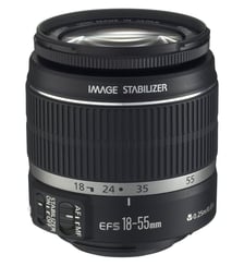 Objectif pour Reflex EF-S 18-55mm f/3.5-5.6 IS II Canon