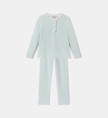 Pyjama en velours rayé Cyrillus
