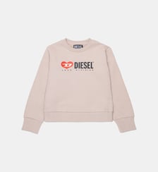 Sweat-shirt col rond avec logo Diesel Kids