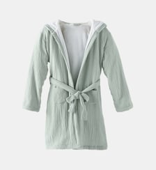 Peignoir capuche gaze de coton La Redoute Interieurs