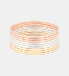 Set de 15 bracelets fins effet sablé Balaboosté