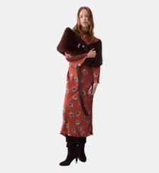 Robe Midi à Fleurs Liu Jo