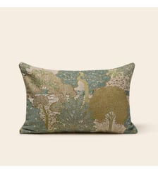 Housse De Coussin  Jacquard motif forêt Madura