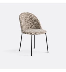 Chaise en bouclette motif léopard La Redoute Interieurs