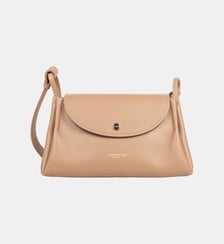 Grand sac trotteur Accordéon Double en cuir Lancaster
