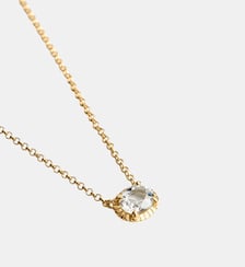Pendentif en argent 925 plaqué or jaune 18K avec améthyste verte Aristocrazy