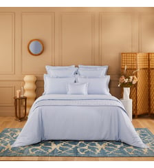 Housse de couette en satin Yves Delorme