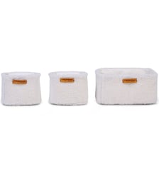 Lot de 3 paniers à suspendre table à langer Childhome