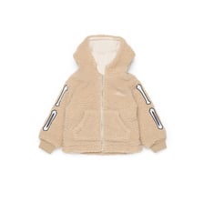 Veste teddy avec logo et détails ossements Amiri