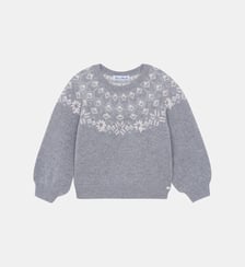 Pull -   laine maille jacquard Tartine Et Chocolat