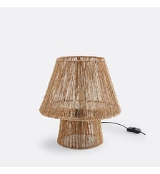 Lampe à poser en jute La Redoute Interieurs