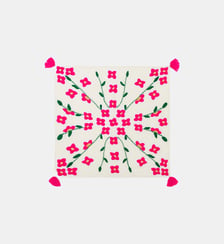 Foulard à pompons avec broderies JODDY Wild