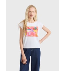 t-shirt sérigraphié par Marion Sommier Agnès b.
