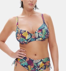 Haut de maillot de bain avec armatures - Imprimé Bleu Seaside Simone Pérèle