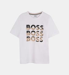 T-shirt coton manches courtes BOSS Kidswear