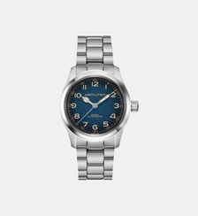 Montre automatique Khaki field Bleu foncé H70405140 Hamilton