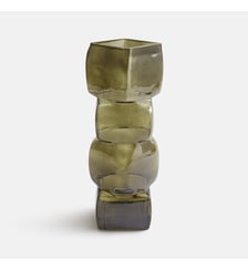 Vase en verre fumé coloré, hauteur 40 cm La Redoute Interieurs