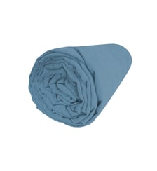 Drap housse en lin lavé bonnet 30cm, RÊVE DE LIN Blanc Cerise