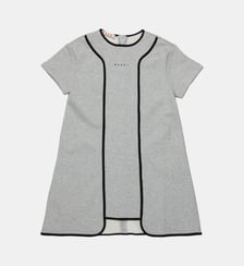 Robe à manches courtes et ligne droite Marni
