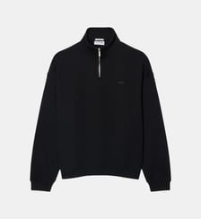 Sweatshirt col zippé molleton épais Lacoste