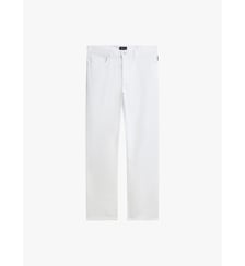 jean's Chris en gabardine de coton blanc Agnès b.