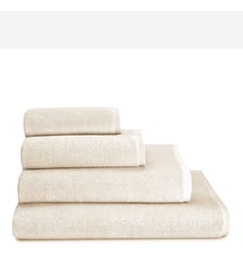 Serviette de toilette Argile 100% coton Le Jacquard Francais