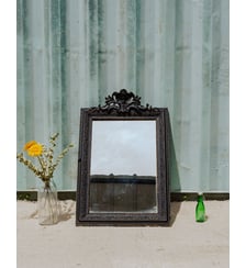 Miroir noir Georges N°1189- Produit chiné Debongout
