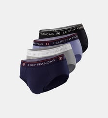 Lot de 4 slips en coton Le Slip Francais