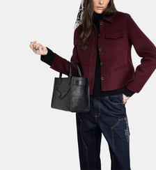 Doudoune Marina droite longue ceinturée Guess