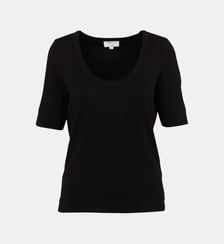 T-Shirt Manches Courtes En Coton Mélangé Lana Maison 123