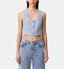 Veston tailleur lin Claudie Pierlot