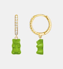 Créole unique avec Ours d'or vert Thomas Sabo