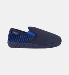 Chaussons Mocassins en suédine ultra douce, semelle ergonomique confort, enfilage facile, semelle antidérapante Isotoner