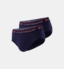 Lot de 2 slips en coton Le Slip Francais