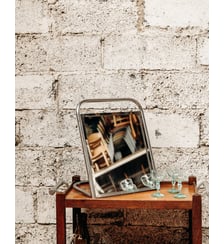 Miroir de barbier Igor N°685- Produit chiné Debongout