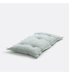 Matelas de sol vichy, coton et lin longueur 120 cm La Redoute Interieurs