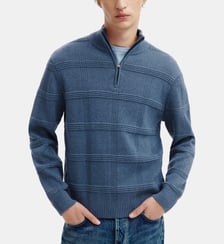 Pull camionneur ottoman Bompard
