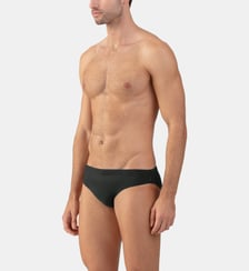 Slip de bain coupe ajustée uni Ron Dorff