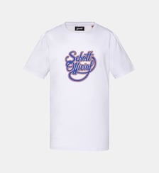 T-shirt imprimé logo vintage Schott