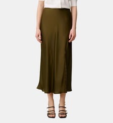 Jupe satin dentelle Claudie Pierlot
